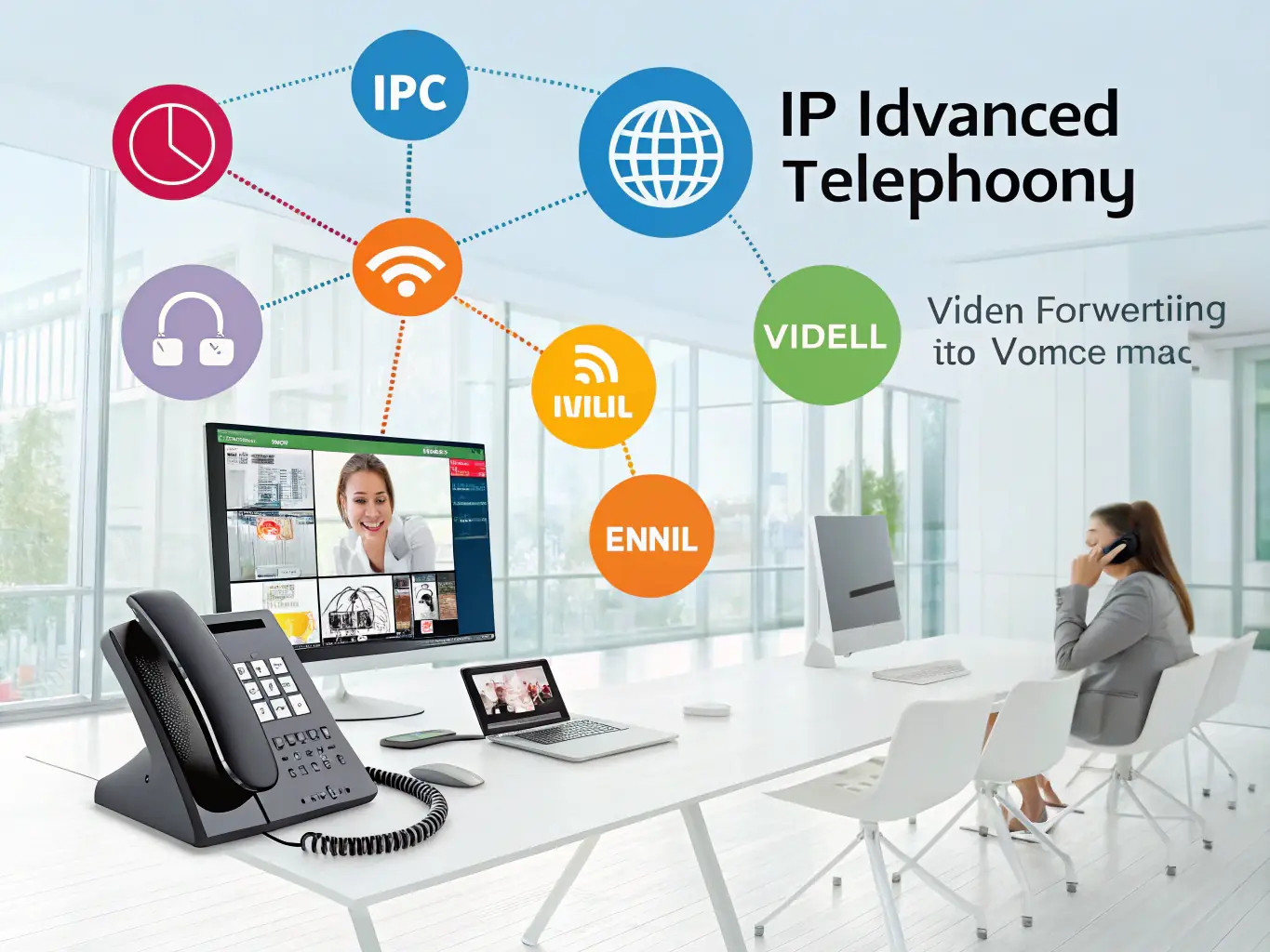 A collage showcasing various Zultys devices (desktop phones, mobile app interface, video conferencing setup) to represent the breadth of the Zultys unified communications platform.