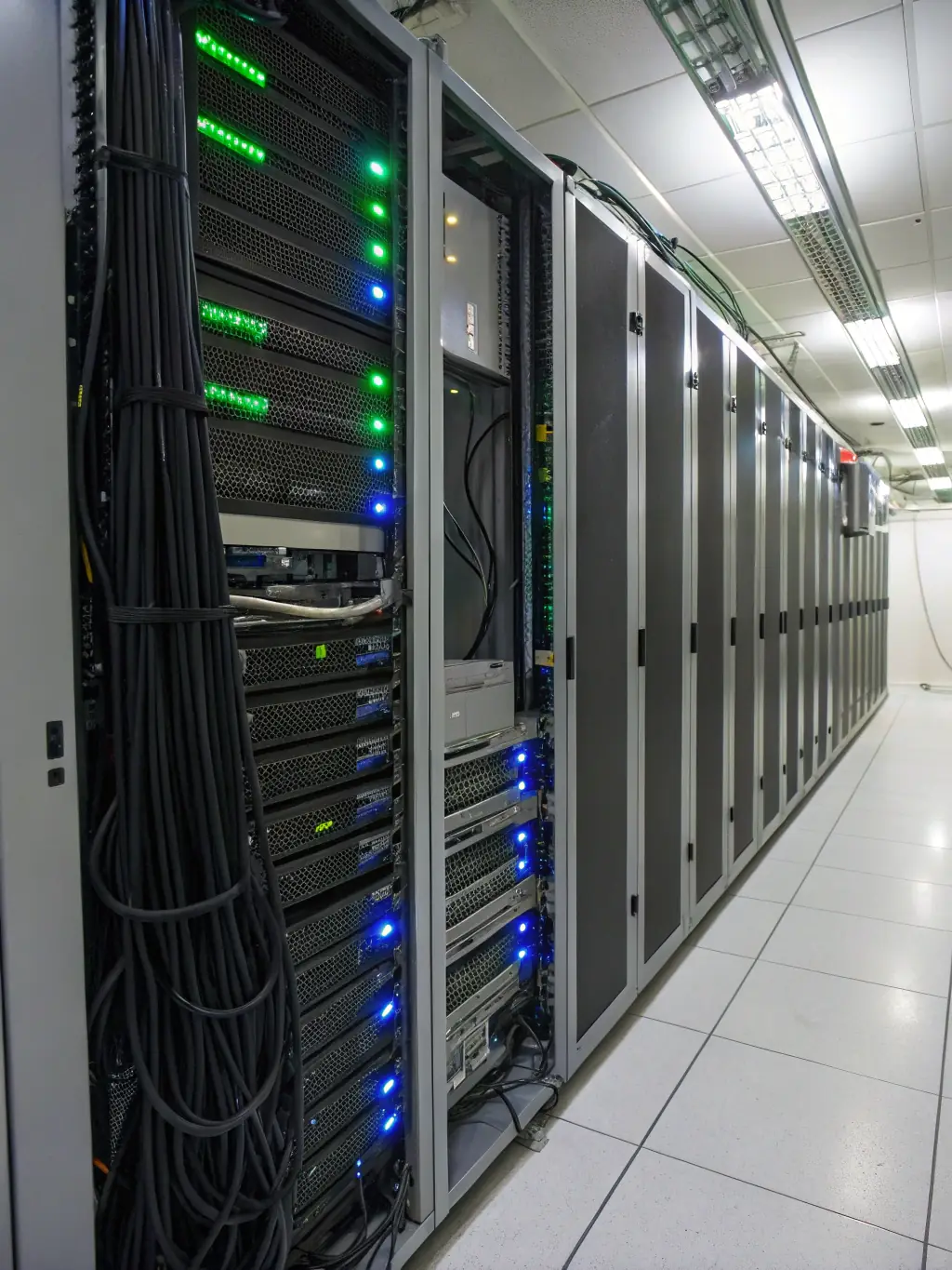 An image of a well-organized server room with Zultys equipment, emphasizing the reliability and stability of the infrastructure.