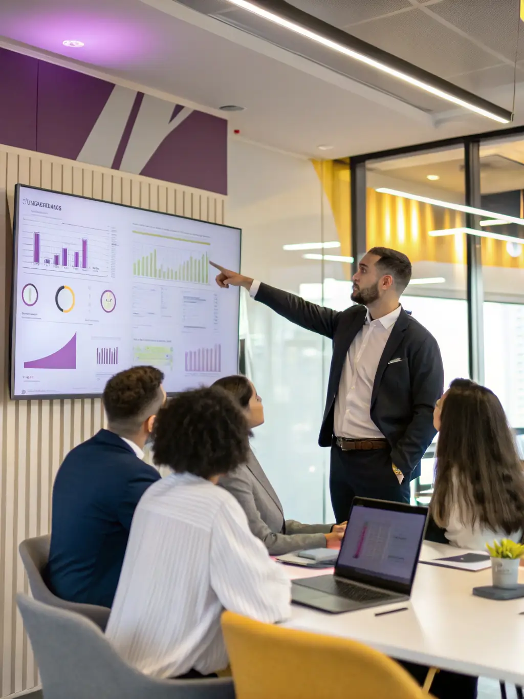 A project manager overseeing a seamless VoIP system deployment across multiple office locations, highlighting Phone Systems Atlanta's multi-location expertise.